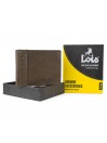 Lois Elk Men s Carteira de couro em couro