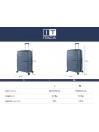 80Cm Suitcase Itaca Nilo