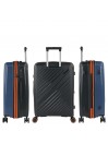 Tivoli medium sized hard/soft suitcases with 96 L capacity
