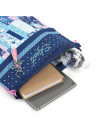 Sac pour fille Skpat Sheyenne Fermeture pincée avec cordon, porte-clés à régler