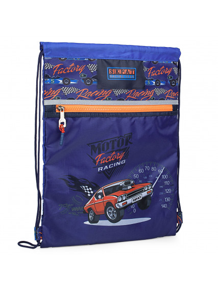 Printed backpack sack. Bag...