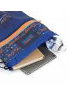 Sac à dos imprimé. Type de sac. Sac de sport avec fermeture en dentelle Skpat Racing
