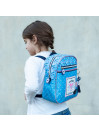 Kinderrucksack für Mädchen mit oberem Handgriff und Schlüsselanhänger zum Einstellen von Skpat Smile