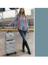 Skpat Lucca rigid cabin suitcase with capacity 34.5 L