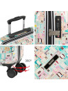 Valigia 60cm Skpat Lucca rigida con capacità 64 L