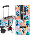 Medium Coimbra rigid suitcases with L capacity