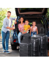 Stuttgart medium rigid/soft suitcases with a capacity of 92 L