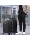 Stuttgart medium rigid/soft suitcases with a capacity of 58 L