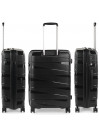Set di 2 valigie (Cabina, Grande) Stoccarda rigida/morbida con capacità di 92 L