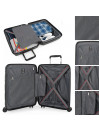 Cabine rígida/macia Stuttgart com capacidade de 33 L