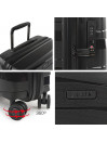 Cabine rígida/macia Stuttgart com capacidade de 33 L
