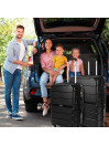 Venice rigid/soft medium suitcases with a capacity of 105 L
