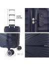 Bremen medium sized hard/soft suitcases with capacity of L
