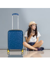 Petite valise cabine rigide modèle Lois Zion avec capacité de 30L et port USB couleur