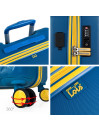 Maleta Pequeña De Cabina Rígida Lois Modelo Zion Con Capacidad De 30L Y Puerto Usb Color