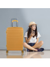 San Marino medium suitcase in Extendable ABS with capacity of 78L with TSA