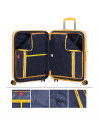 San Marino medium suitcase in Extendable ABS with capacity of 78L with TSA