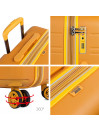 Valise moyenne Saint-Marin en ABS extensible d'une capacité de 78L avec TSA