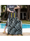 Rigid Kenner medium suitcases with capacity of 88 L