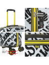 Set of 2/3 suitcases (Cabin, Medium and Large) Kenner rigid with capacity of 88 L