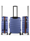 Lot de 2/3 valises (Cabine, Medium et Large) Porto rigide avec une capacité de L