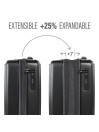 Valises moyennes rigides Padua d une capacité de 99 L