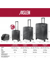 Valises moyennes rigides Padua d une capacité de 99 L