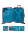 Ensemble de bagages (cabine, moyen et grand) Monaco Rigid d'une capacité de 95L, avec TSA et USB