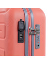 Juego De Maletas (Cabina, Mediana Y Grande) Monaco Rígidas Con Capacidad De 95L, Con Tsa Y Usb