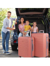 Ensemble de bagages (Moyen et Grand) Monaco en ABS Extensible avec une capacité de 162 L avec TSA