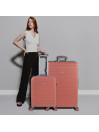 Ensemble de bagages (moyen et grand) Monaco en ABS Extensible avec une capacité de 162 L avec TSA et USB