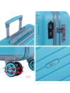 Valise cabine rigide Monaco en ABS d'une capacité de 35L avec TSA et serrure USB