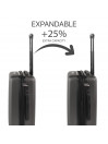 Set of 2/3 suitcases (Cabin, Medium and Large) Lisboa rigida with capacity of 97 L