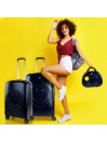 Mittlere Smiley-Hart-/Weichkoffer mit einem Fassungsvermögen von 88 l
