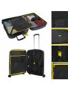 Valises rigides/souples Smiley moyennes d'une capacité de 88 L