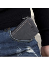 Bolsa masculina Lois Debauch em couro com RFID