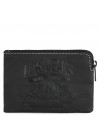 Lois Keel men s leather wallet with keychain and RFID