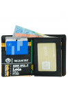 Lois Isthmus men s wallet in leatherette/nylon