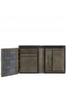 Vertical men s wallet Lois Knight color in leather with RFID