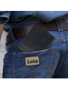 Portefeuille horizontal pour homme Lois de la collection Eagle en cuir véritable