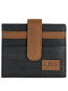 Pack Portafoglio / Porta carte + Portachiavi da uomo Lois Confezioni regalo Pelletteria Lois Cro in pelle