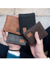 Men s wallet Lois Decker in leatherette / nylon