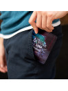 Lois Rundle men s wallet on canvas