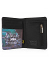 Lois Rundle men s wallet on canvas