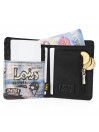 Lois Rundle men s wallet in leatherette