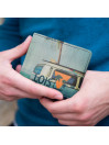 Portefeuille en toile de Lois Rundle pour homme