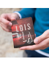Lois Rundle Herren Canvas Geldbörse