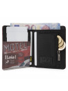 Lois Rundle men s canvas wallet