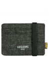 Lois Harrison Men s Card Holder in Leatherette/Nylon