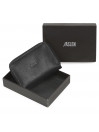 Keychain/card holder jaslen leather wallets jaslen